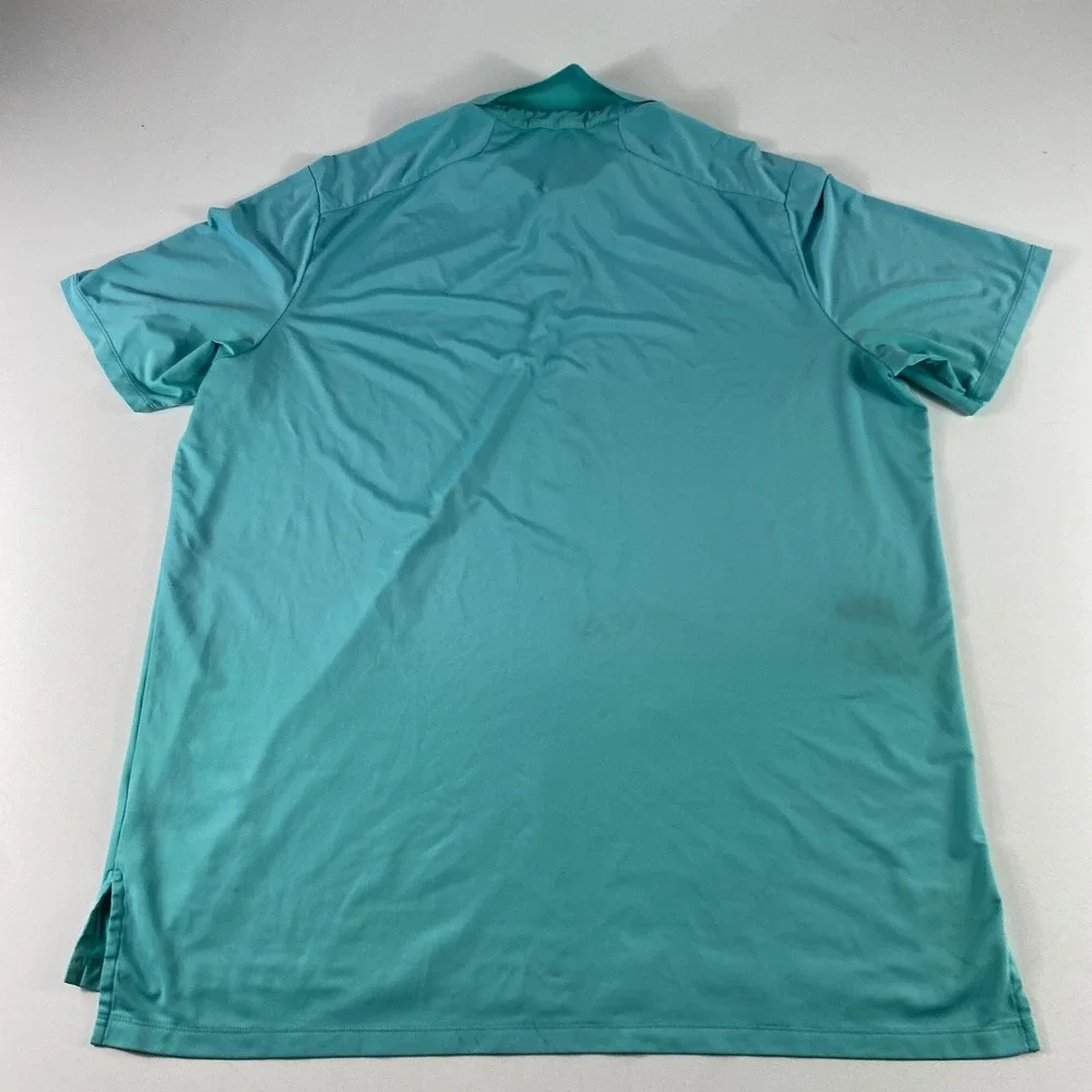 Ralph Lauren RLX Polo Shirt Mens XL Green Performance Golf Lightweight Stretch